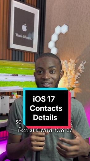 How set Contact Details on iOS 17#oumar_dr #tiktoknigeria #teamsam🔥 #fyp #viral #iphonetips #ios17 #arewa__tiktok #foryoupage #iphonetricks #fypシ
