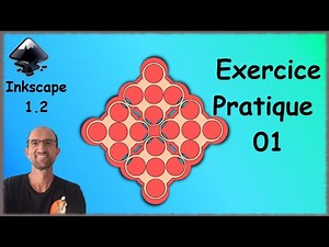 Inkscape 1.2.2 French tutorial - Small practical exercise (Episode 38)