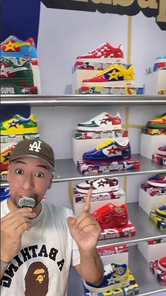 BAPE STA 2026 World Cup ⚽👟 A sneaker for every country