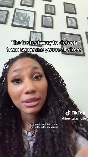 The fastest way to detach from someone you really love