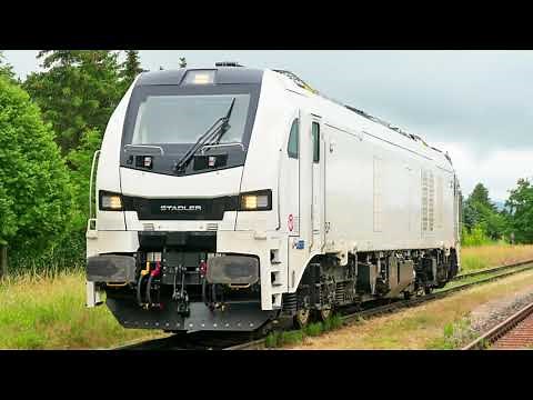 Stadler EuroDual Maschienenraum & Fahrzeugbesichtigung – BR 159