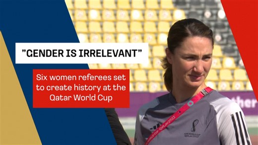 Six women referees set to create history at the Qatar World Cup