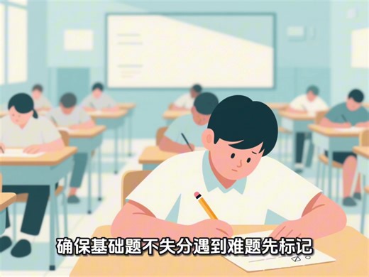 数学考试必胜技巧