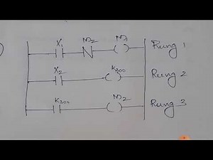 Ladder programming example