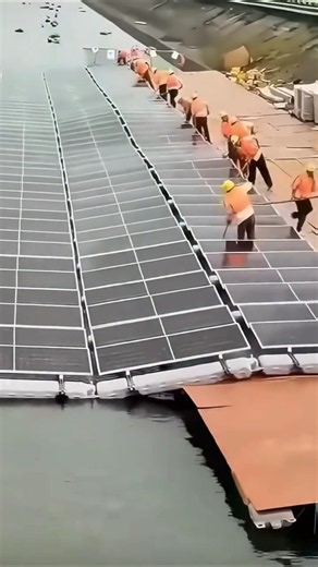 The Truth About China’s Giant Floating Solar Farms 🌊 #energy #technology