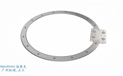精确的圆周运动| PRT2圆环轨道| HepcoMotion动画演示