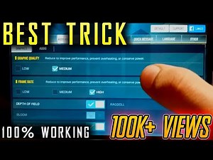 Best Trick To Increase Graphics And Fps In Call Of Duty Mobile Working in English