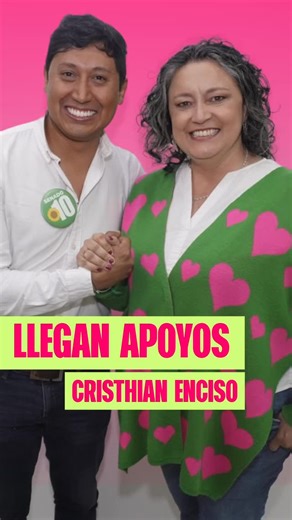 Angélica Lozano Correa on Instagram: "¡Gracias por el apoyo, conce @cris.enciso_! Cundinamarca y toda la región Sabana Occidente seguirá con logros y resultados en el Senado. 💚🔟🌻"