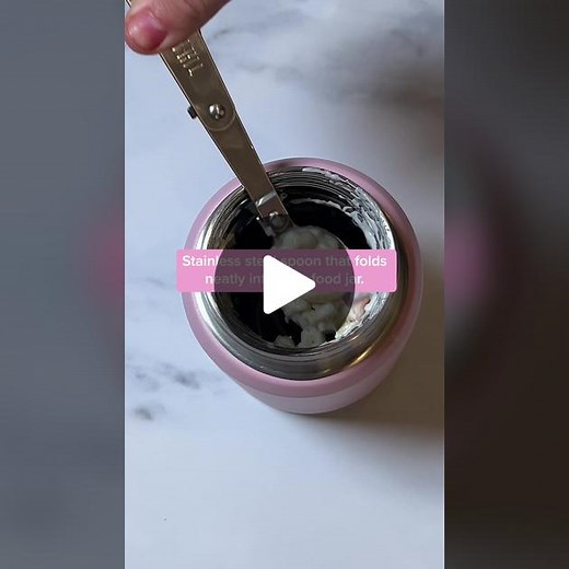 Convenient Stow-Away™ Spoon | Lunchtime Hacks