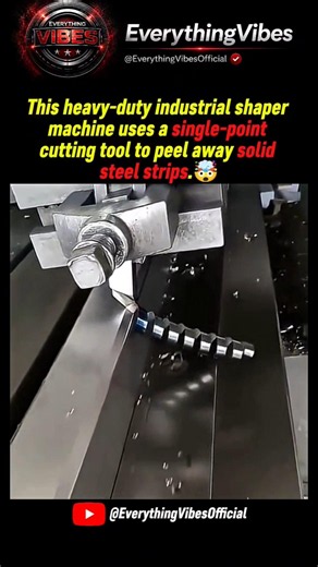 Watch This Shaper Machine Slice Steel Like Butter 🦾