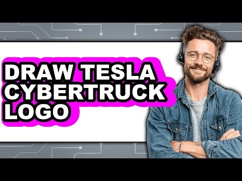 How to Draw Tesla Cybertruck Logo (Easy Method)