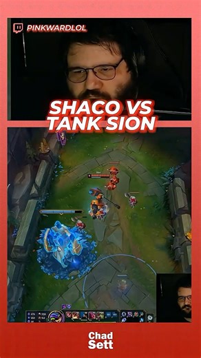 How to Kill Tank Sion with AP Shaco #leagueoflegends #leagueoflegendsclips