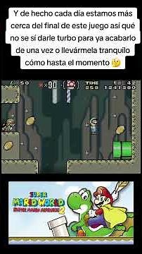 We beat the secret Chocolate Island level in Super Mario Advance 2. #supermarioworld