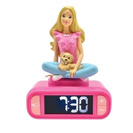 Lexibook 3D Barbie Clock with Night Light