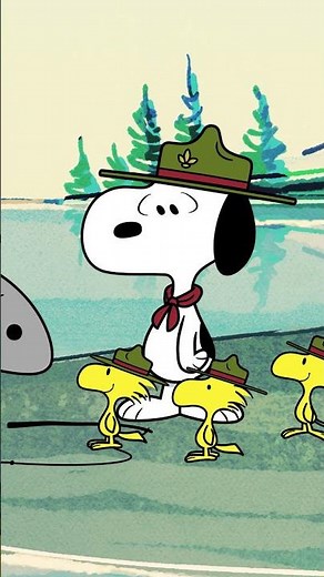 The Beagle Scouts Catch a Fish! | Camp Snoopy | Apple TV+