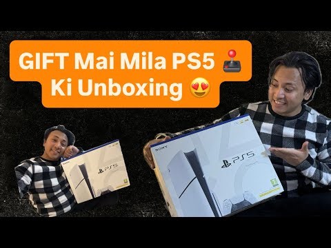 PS 5 🎮 Unboxing | A Surprise 😍😳Gift from my Wife