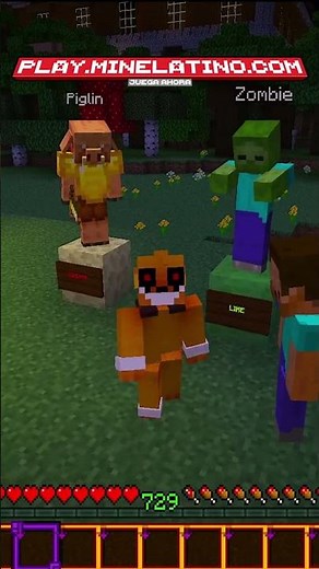 ZOMBIE VS PIGLIN ¿QUIEN GANARA? 😱😵 | MINECRAFT VOTE #minecraft #mikecrack