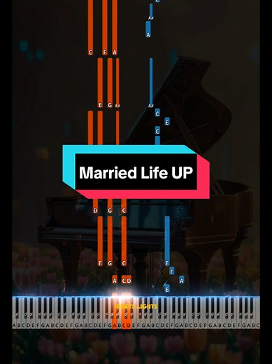 Learn to Play 'Married Life' from UP - Piano Tutorial