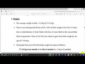 Chapter 3 - Part 2: Areas and assessment of Development