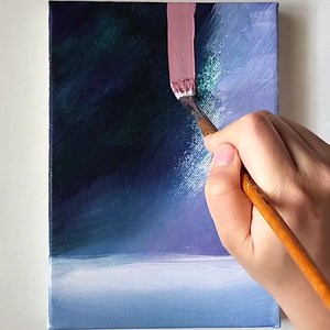 Relaxing Acrylic Painting | Painting