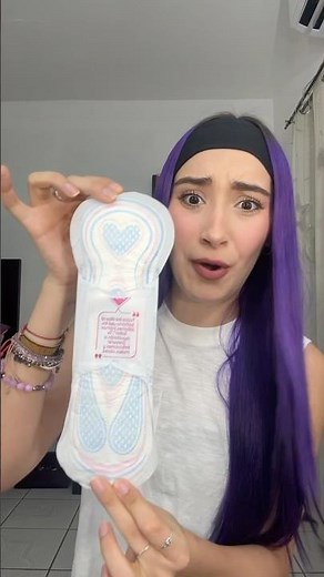 TUTORIAL DE COMO PONER UNA TOALLA SANITARIA⚠️‼️