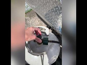 Aliner 3-way Refrigerator on Propane