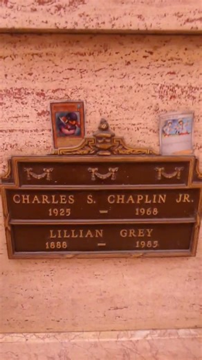Actor Charlie Chaplin Jr. Grave Hollywood Forever Los Angeles California USA February 21, 2026