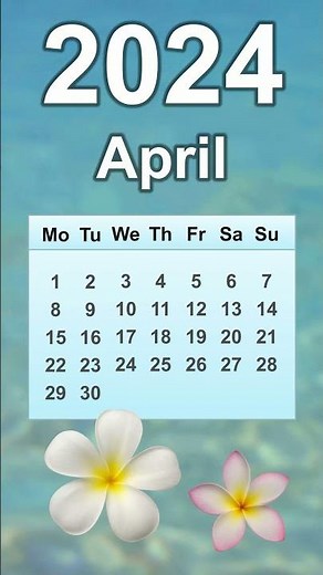 April 2024 Calendar