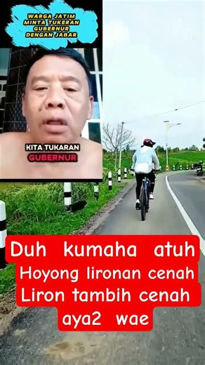 Duh kumaha tos kieu boss...? 😚😂 #kdm #jawabarat