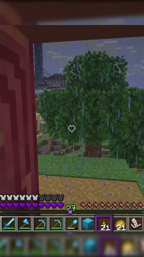 Surprise Bear Visit #minecraft #autocraftsmp