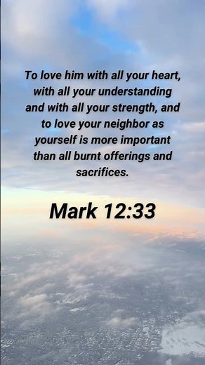 Mark 12:33 Daily Bible Verse