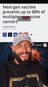 NanoVax researchers tested a new nanoparticle formula on mice 🧪 It blocked tumor growth and even stopped metastasis 🌐 Now the tech is moving closer to real-world use 👥 And here’s the twist — this vaccine might work before cancer even starts… #Science #Medicine #Breakthrough #Nanotech #Health 🗓️ 11.10.2025 | LOR€N NEW$