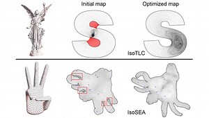 Isometric Energies for Recovering Injectivity in Constrained Mapping | Xingyi Du's Homepage