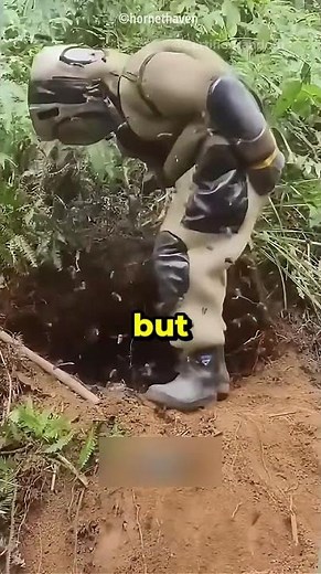 Hornet Man’s Most Dramatic Nest Removal Ever 😳🐝