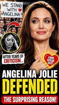 Angelina Jolie's SHOCKING Comeback! 😱 Why Fans Are Suddenly Defending Her Again!