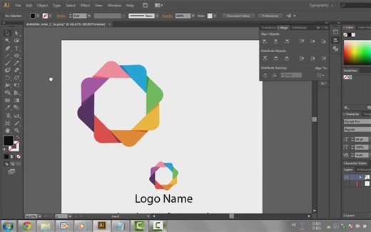 Adobe Illustrator CS6 - Logo Design_02