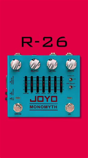 JOYO R-26 Monomyth: Potencia y Control Sonoro