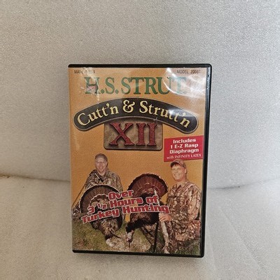 H.S. Strut Cutt'n & Strutt'n XII Turkey Hunting DVD Video   Diaphragm Call | eBay