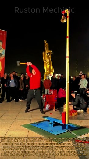 Insane Power Testing Strength at a Traditional Festival