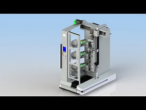 自动落筒机器人 Auto doffing robot for Texturing machines