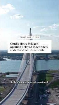 Why one bridge is testing Canada-U.S. ties