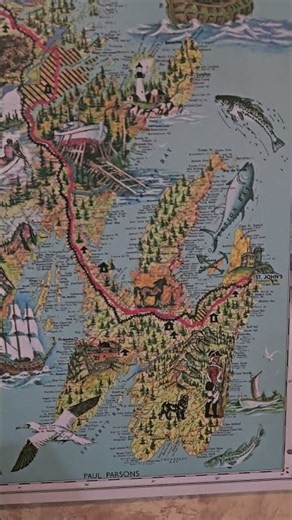 Map of Newfoundland