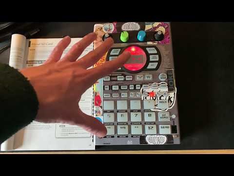 How to format the SD card on your SP404SX