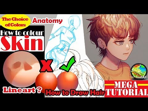 [MEGA Tutorial] Digital Art : Shading/Tips & tricks / and More