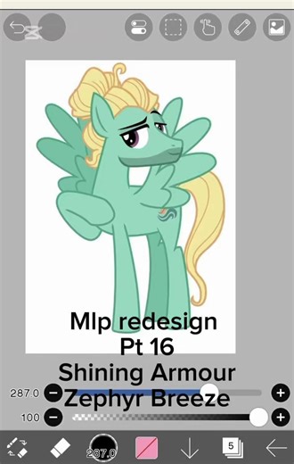 Hi! Been gone for 3 days trying to figure out what to do for them! I hate Zephyr Breeze!😍 • • • • • • • #mlp #friendshipismagic #mylittlepony #equestriagirls #mlpredesign
