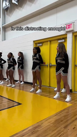 Miss it!…respectfully😤 #cheerleading #highschool #basketball #highschoolbasketball #cheersquad #cheerup #cheerlife #cheerteam #freethrow