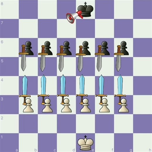 Can You Predict the Winner? 👀♟️ | The Begin Chess -47 #chess #pawn #ajedrez