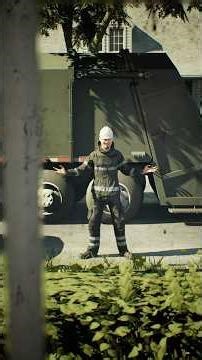 There Are Rules to Garbage Day | Unreal Engine 5 Animation #comedy #sketch #shorts #memes