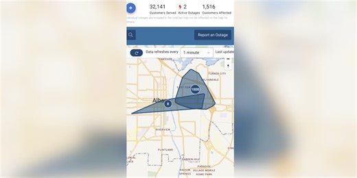 Power outage affects Albany residents
