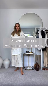 Summer capsule wardrobe - White jeans 🤍It’s one of the most summery basics we can own. Styled right they can look very elegant and timeless. I have chosen a pair with high waist that’s wider in the leg. Mainly as they will elongate my legs and look nicer proportion wise than a tighter version. I styled these in 3 looks I will wear this summer - an old money nautical outfit, a relaxed but effortlessly elegant everyday look and a more fun look for a special occasion. Do you prefer look 1, 2 or 3?